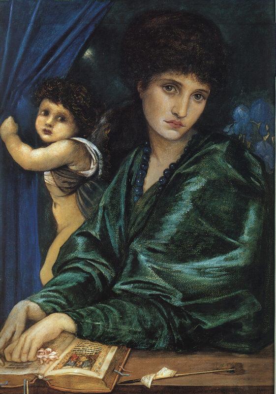 Burne-Jones, Sir Edward Coley Portrait of Maria Zambaco oil painting image
